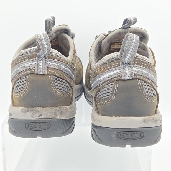 Keen Utility Atlanta Cool Ii ESD Womens 7 Brown Gray Steel Toe Work Shoe EEE3589 - Picture 3 of 12